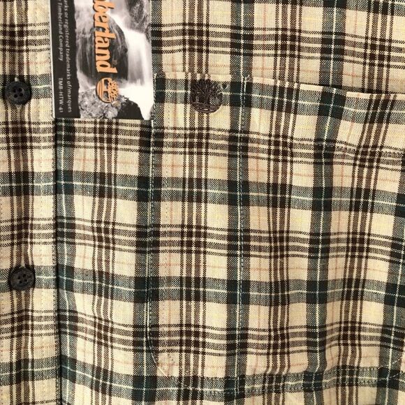 Men’s Timberland WeatherGear Linen and Cotton Shirt - Picture 5 of 9